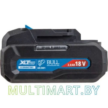 Аккумулятор Bull AK 2001 Li-Ion XLTpro 1329595 (18 В/2 Ач) картинка 3